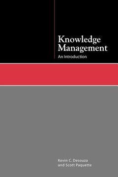 portada knowledge management (en Inglés)