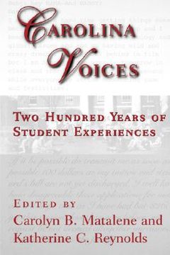 portada carolina voices: two hundred years of student experiences (in English)