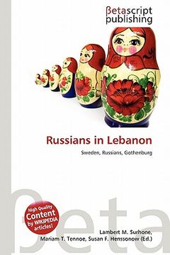 portada Russians in Lebanon (in English)