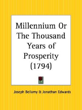 portada millennium or the thousand years of prosperity (en Inglés)