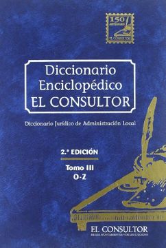 portada DICCIONARIO ENCICLOPEDICO EL CONSULTOR. 3 VOLS. 2ª ED.