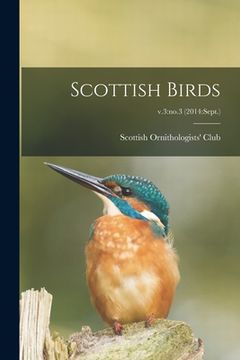 portada Scottish Birds; v.3: no.3 (2014: Sept.) (en Inglés)