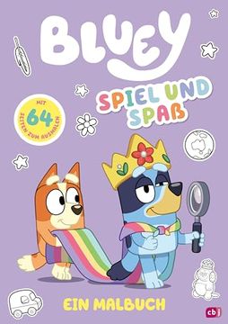portada Bluey - Spiel und Spaß - ein Malbuch