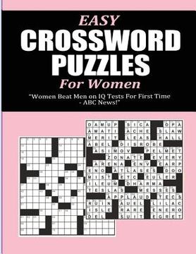 portada Easy Crossword Puzzles for Women (en Inglés)