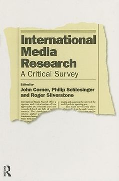 portada international media research: a critical survey (en Inglés)