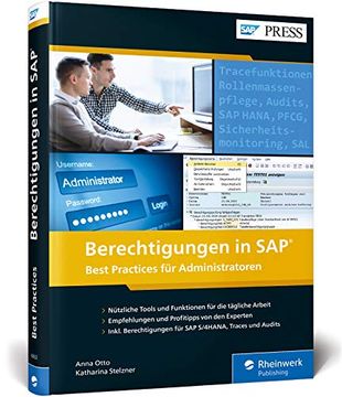portada Berechtigungen in Sap: Best Practices für Administratoren (Sap Press) (en Alemán)
