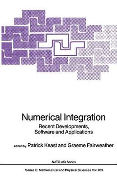 portada Numerical Integration: Recent Developments, Software and Applications (en Inglés)