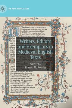 portada Writers, Editors and Exemplars in Medieval English Texts (en Inglés)