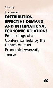portada Distribution, Effective Demand and International Economic Relations (en Inglés)