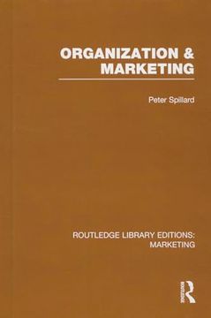 portada Organization and Marketing (Rle Marketing) (en Inglés)