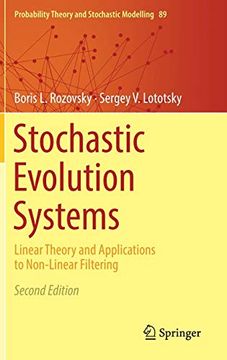 portada Stochastic Evolution Systems: Linear Theory and Applications to Non-Linear Filtering (Probability Theory and Stochastic Modelling) (in English)
