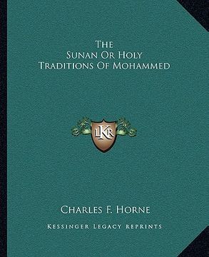 portada the sunan or holy traditions of mohammed