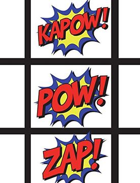 portada Kapow pow Zap: Blank Comic Strip 