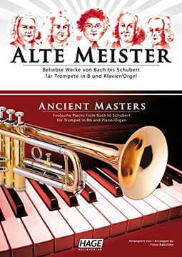 portada Alte Meister für Trompete in B und Klavier/Orgel: Beliebte Werke von Bach bis Schubert