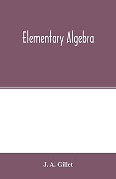 portada Elementary Algebra (en Inglés)