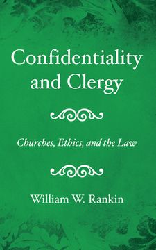 portada Confidentiality and Clergy (en Inglés)
