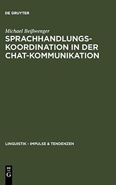 portada Sprachhandlungskoordination in der Chat-Kommunikation (en Alemán)