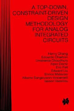 portada a top-down constraint-driven design methodology for analog integrated circuits (en Inglés)