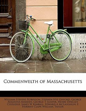 portada commenwelth of massachusetts (en Inglés)