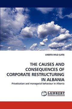 portada the causes and consequences of corporate restructuring in albania