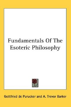 portada fundamentals of the esoteric philosophy