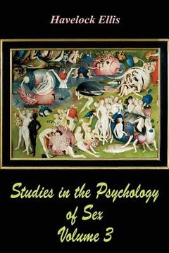 portada Studies in the Psychology of Sex Volume 3 (en Inglés)
