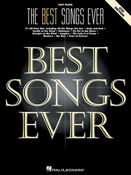 portada The Best Songs Ever: 71 All-Time Hits: Easy Piano (en Inglés)