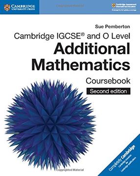 portada Cambridge Igcse and o Level Additional Mathematics. Cours. Per le Scuole Superiori. Con Espansione Online (Cambridge International Igcse) 