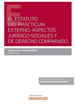 portada El Estatuto del Prácticum Externo: Aspectos Jurídicos-Sociales Comparados (Papel + E-Book) (Monografía)