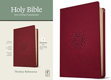 portada Nlt Thinline Reference Bible, Filament Enabled Edition (en Inglés)