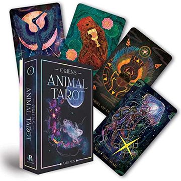 portada Orien's Animal Tarot: 78 Card Deck and 144 Page Book 