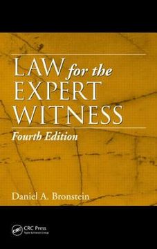 portada Law for the Expert Witness (in English)