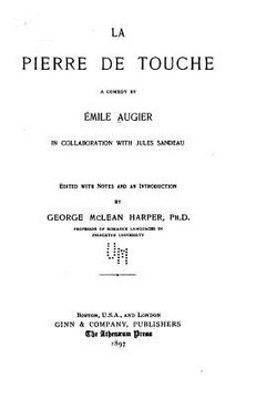 portada La pierre de touche, a comedy (in French)