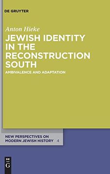 portada Jewish Identity in the Reconstruction South: Ambivalence and Adaptation (en Inglés)