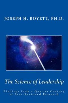 portada Science of Leadership: Findings from a Quarter Century of Peer-Reviewed Research (in English)