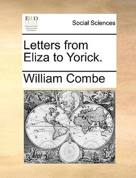 portada letters from eliza to yorick. (en Inglés)