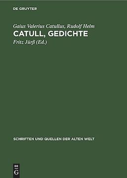 portada Catull, Gedichte (en Alemán)