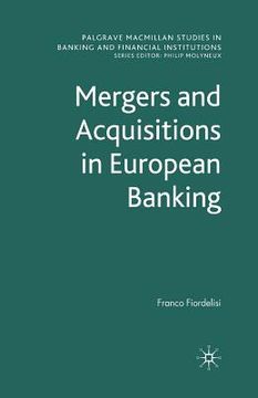 portada Mergers and Acquisitions in European Banking (en Inglés)