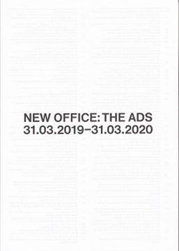 portada New Office: The Ads: 31. 03. 2019-31. 03. 2020 