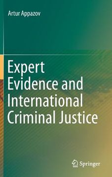 portada Expert Evidence and International Criminal Justice (in English)