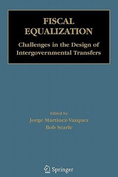 portada fiscal equalization: challenges in the design of intergovernmental transfers (in English)