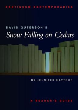 portada david guterson's snow falling on cedars (en Inglés)