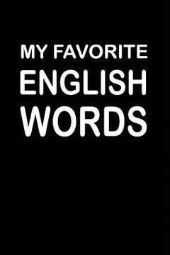 portada My Favorite English Words (en Inglés)