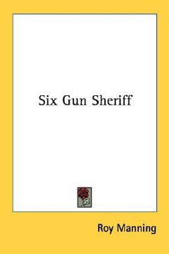 portada six gun sheriff (en Inglés)