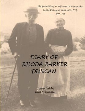 portada Diary of Rhoda Barker Duncan