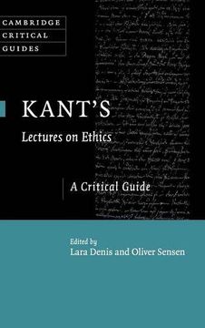 portada Kant's Lectures on Ethics (Cambridge Critical Guides) (en Inglés)