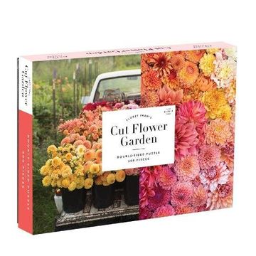 portada Floret Farm's cut Flower Garden 2-Sided 500 Piece Puzzle (in English)