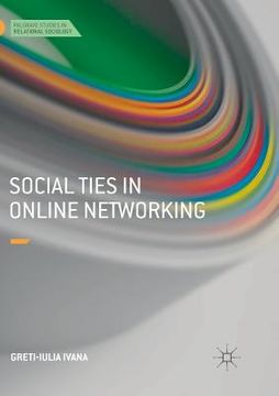 portada Social Ties in Online Networking (en Inglés)