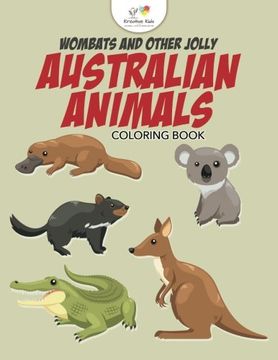 portada Wombats and Other Jolly Australian Animals Coloring Book