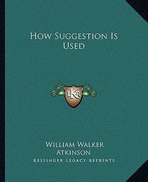 portada how suggestion is used (in English)